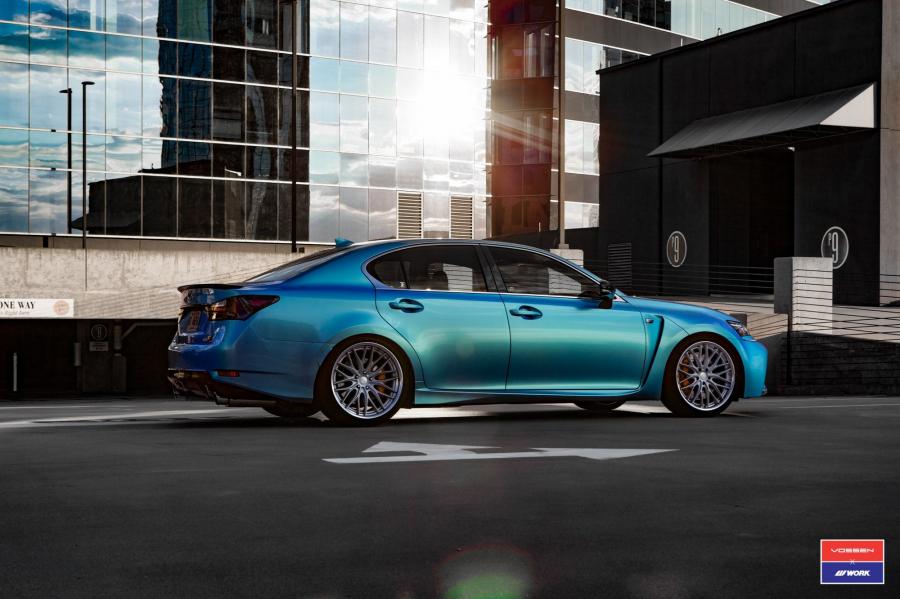  Lexus GS F on Vossen Wheels (VWS-2) 2016 года  (фото 2 из 22)